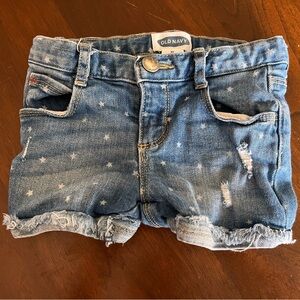 Old Navy Starry Blue Denim Shorts
